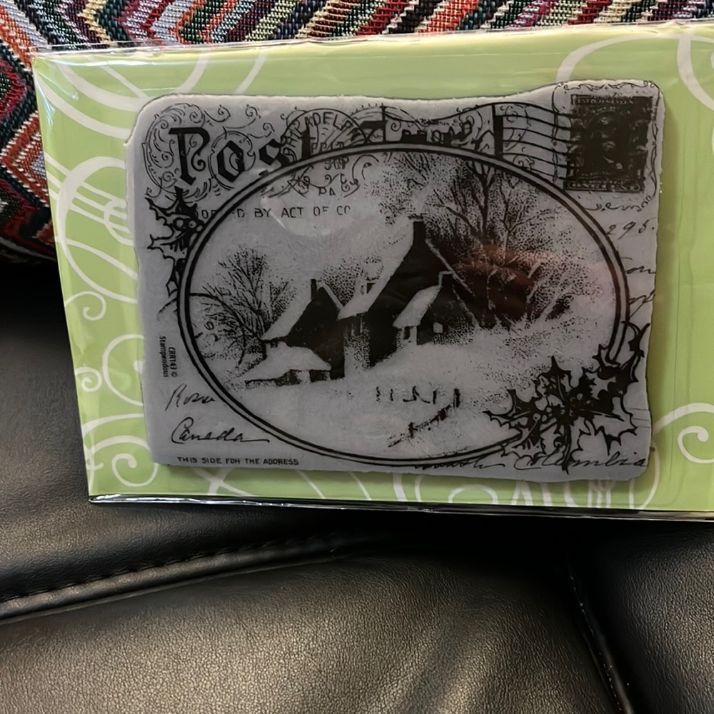 New Cling Rubber Stamp